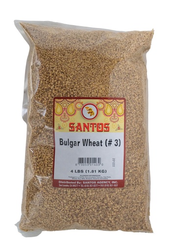 [GR60C] SANTOS BULGAR WHEAT #3 4LB