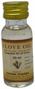 ASHWIN CLOVE OIL 20ML(01/26)