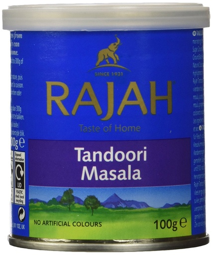 [MR135] RAJAH TANDOORI MASALA 100GM(08/24)