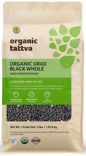 [OG22] ORGANIC TATTVA URID WHOLE 4LB