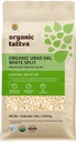 ORGANIC TATTVA URID DAL WHITE SPLIT 4LB