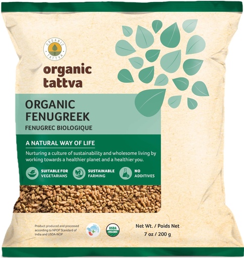 [OG36] ORGANIC TATTVA FENUGREEK 7OZ