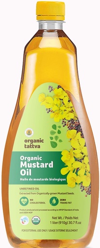 [OG48] ORGANIC TATTVA MUSTARD OIL 1LT