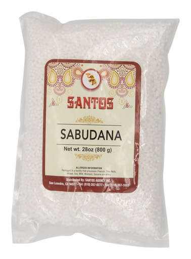 [PN107C] SANTOS SABUDANA 28OZ