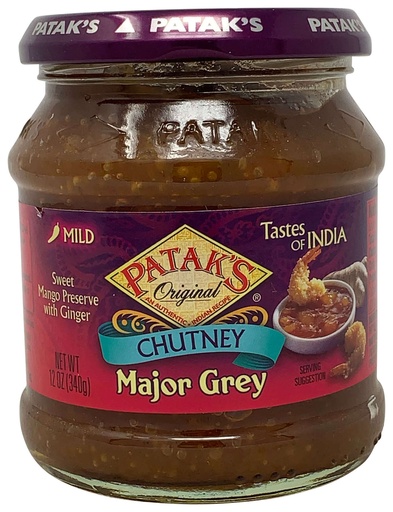 [PC171] PATAK MAJOR GREY CHUTNEY 10OZ