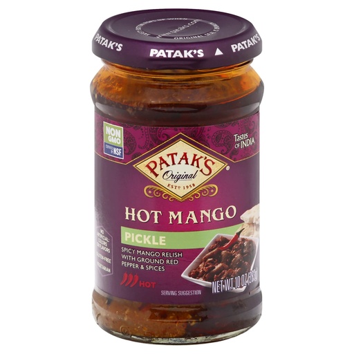 [PC173] PATAK MANGO PICKLE HOT 10OZ