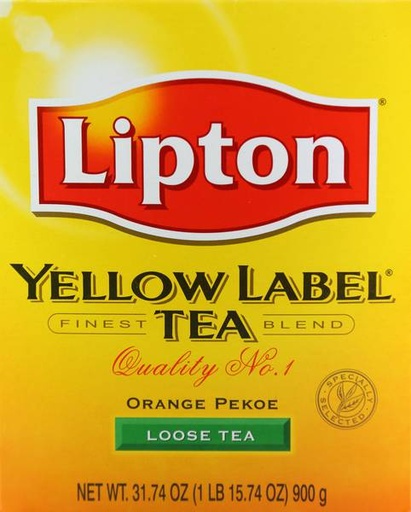 [TC9] LIPTON YELLOW LABEL TEA 900GM