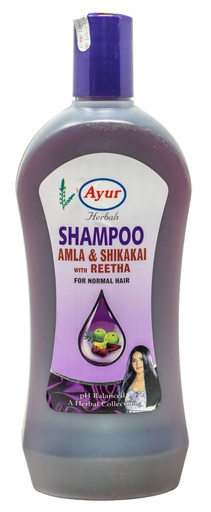 [HC110] AYUR SHAMPOO AMLA SHIKAKAI REETA 500ML